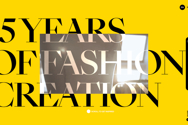 15 years of MELON FASHION website preview